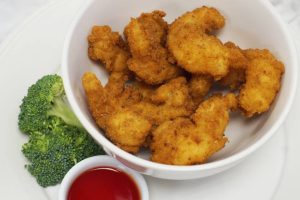 3A. Ten Lightly Breaded Shrimp