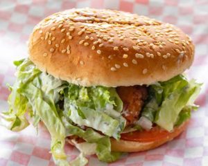 Amritsari Veg Burger