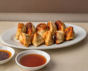 P13. Grilled Pork Dumplings