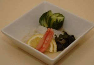 Snow Crab Sunomono