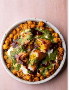 Samosa Chana Chaat
