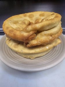 8. Deep – Fried Green Onion Cake ( 2 pcs )