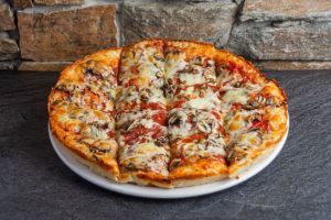 Pepperoni and Mushroom Classic Pizza