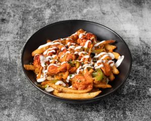 Chipotle chicken Poutine