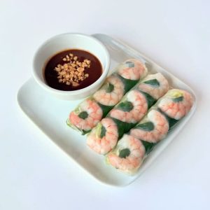 1. Fresh Salad Rolls (3 Rolls)