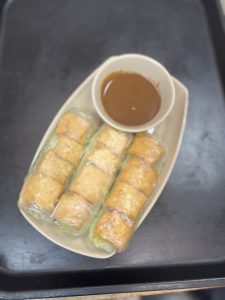 4. Fried Tofu Salad Roll (3 pcs)