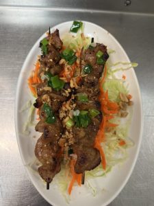 11. Pork Skewer (2 pcs)