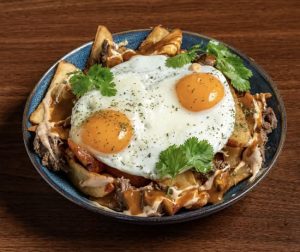 Breakfast birria Nihari Poutine