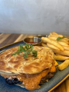 Smashed lacha burger – Beef