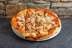 White Mushroom Classic Pizza