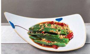 Spicy Okra Salad 爽口秋葵