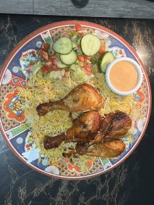 Rice Mandi Chicken Platter
