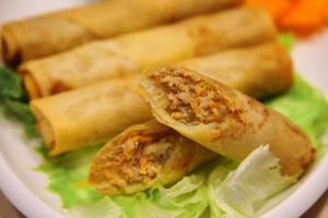 1. Pork Spring Roll (4 pcs)