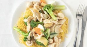 91. Chicken Chow Mein 鸡炒面