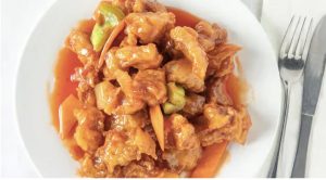 70. Pineapple Sweet and Sour Pork 咕噜肉