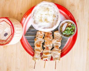 A8 BBQ Pork Sticky Rice (3 pcs)