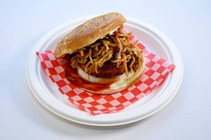 Aalo Tikki Noodle Burger