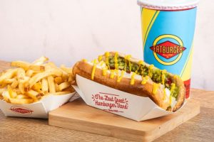 DRESSED HOTDOG MEAL