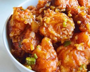 Honey Garlic Cauliflower