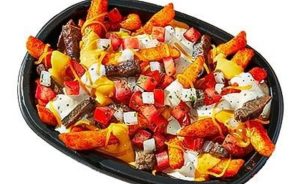 Loaded Steak & Garlic Nacho Fries