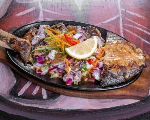 Sizzling Bangus Sisig