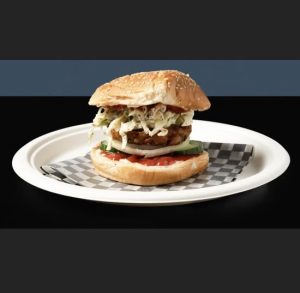 Veg Aalu Tikki Burger