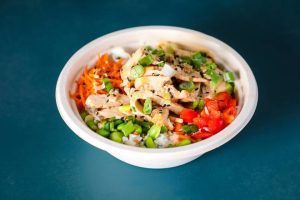 Warm Teriyaki Chicken Bowl