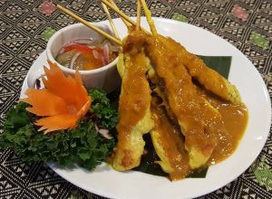 04. Thai Chicken Satay (3 skewers)
