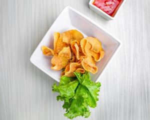 10. Deep-Fried Wontons (5 pcs)