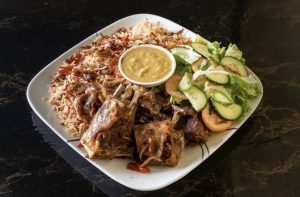 Rice Mandi Lamb Platter