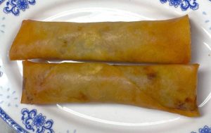 1.Deep-Fried Spring Rolls (2 pcs)