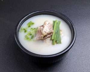 Pork belly Gukbab / 삼겹국밥