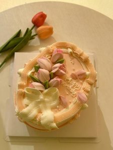 Edible Tuilp Cake