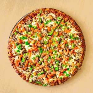 Medium Tandoori Chicken Pizza+1pop+Dip