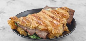 Beef & Cheese Grilled Croissant