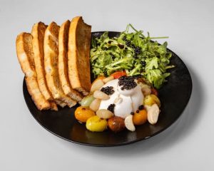 Burrata with Toasted Focaccia