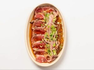 Dry-aged Beef Tataki