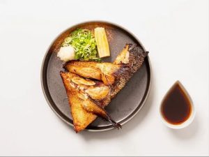 Roasted Miso Salmon Kama