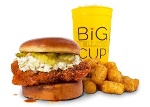 Hot Chicken Sandwich Combo