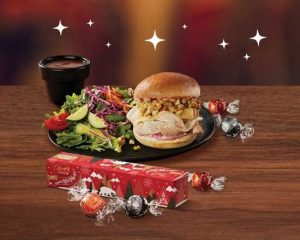 Festive Chicken on a Bun