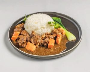 5. Stewed Beef W.steam Rice