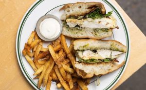 Grilled Chicken & Brie Sandwich