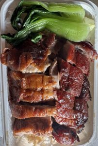 B3. BBQ Combo on Rice 雙拼飯