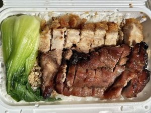 B1. BBQ Combo on Rice 單拼飯